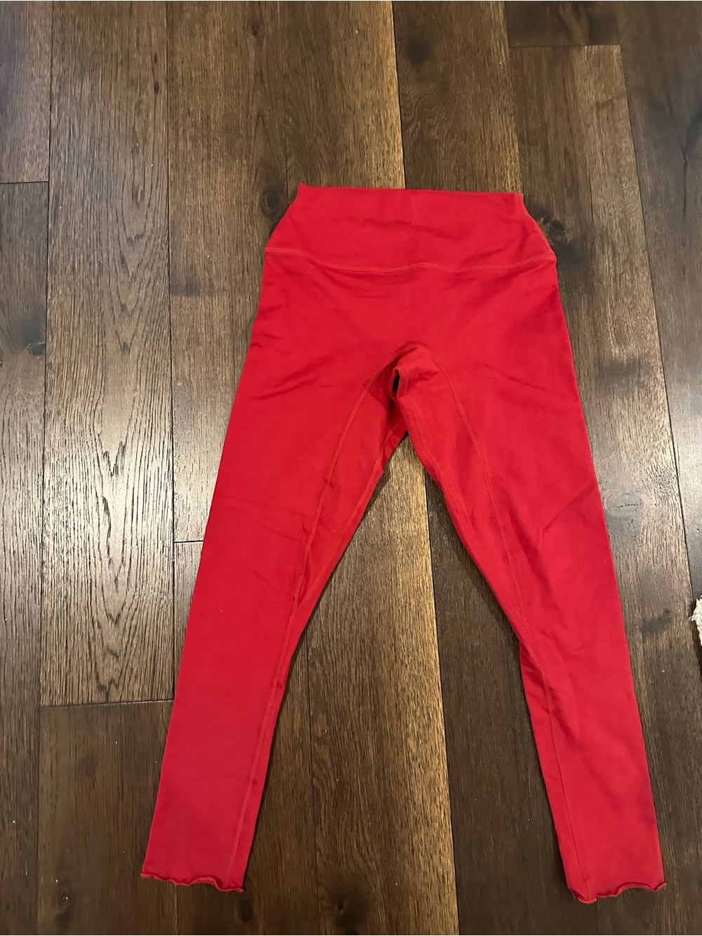 SET Active Red Cropped leggings